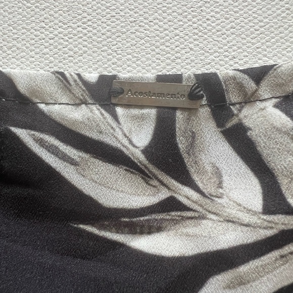 EUC Women's Acostamento Floral Polyester Blouse (E3) - Picture 8 of 8